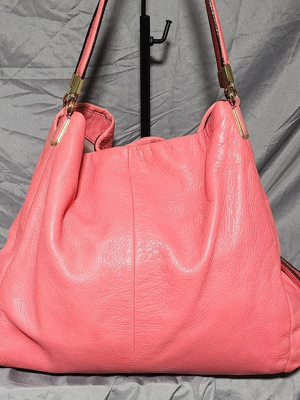 Coach Madison Pheobe Pink Leather Hobo Shoulderbag Purse